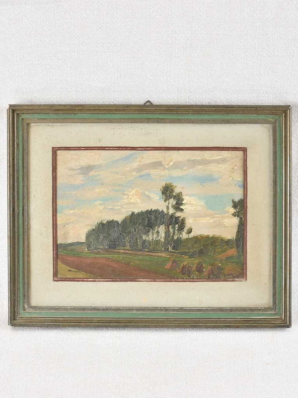Charming early twentieth-century landscape painting