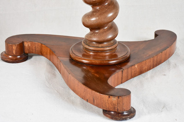 RESERVED BDT Antique French Restoration period round table