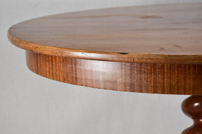RESERVED BDT Antique French Restoration period round table