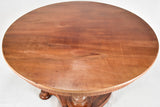 RESERVED BDT Antique French Restoration period round table
