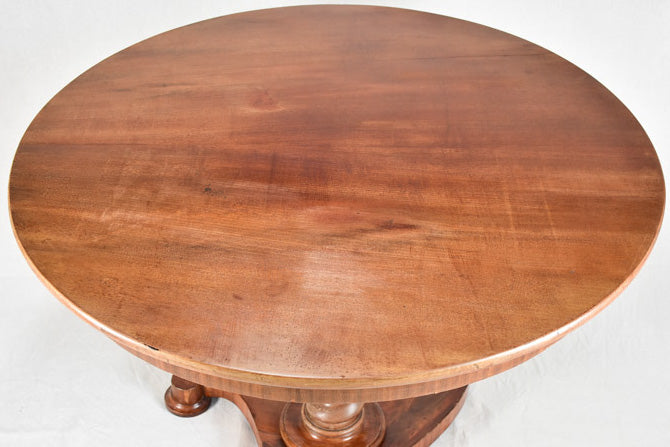 RESERVED BDT Antique French Restoration period round table