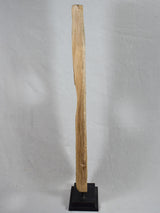 Abstract wooden sculpture 49¼"