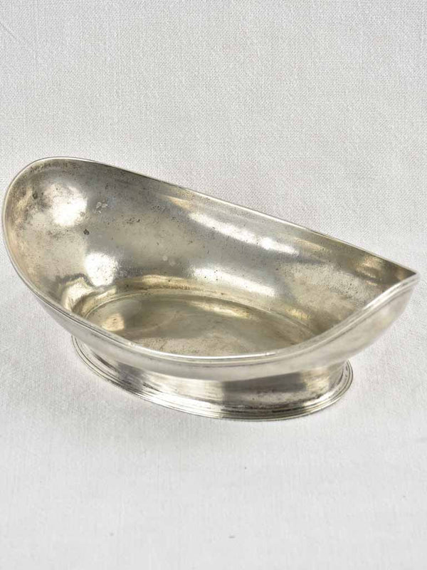 Antique English silverplate bread bowl 11½"