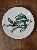Robert Picault Plate - Mediterranean fish