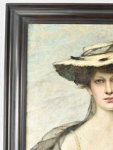 Portrait of a lady, Addat Cabane 37¾ x 32¼"