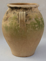 Antique French preserving pot with two handles 16¼"