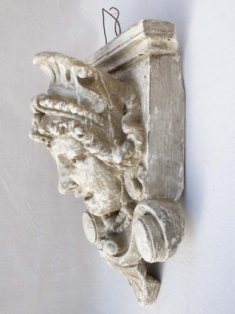 Large antique French plaster mold
