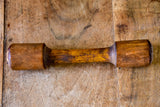 Small marble mortar with double headed pestle