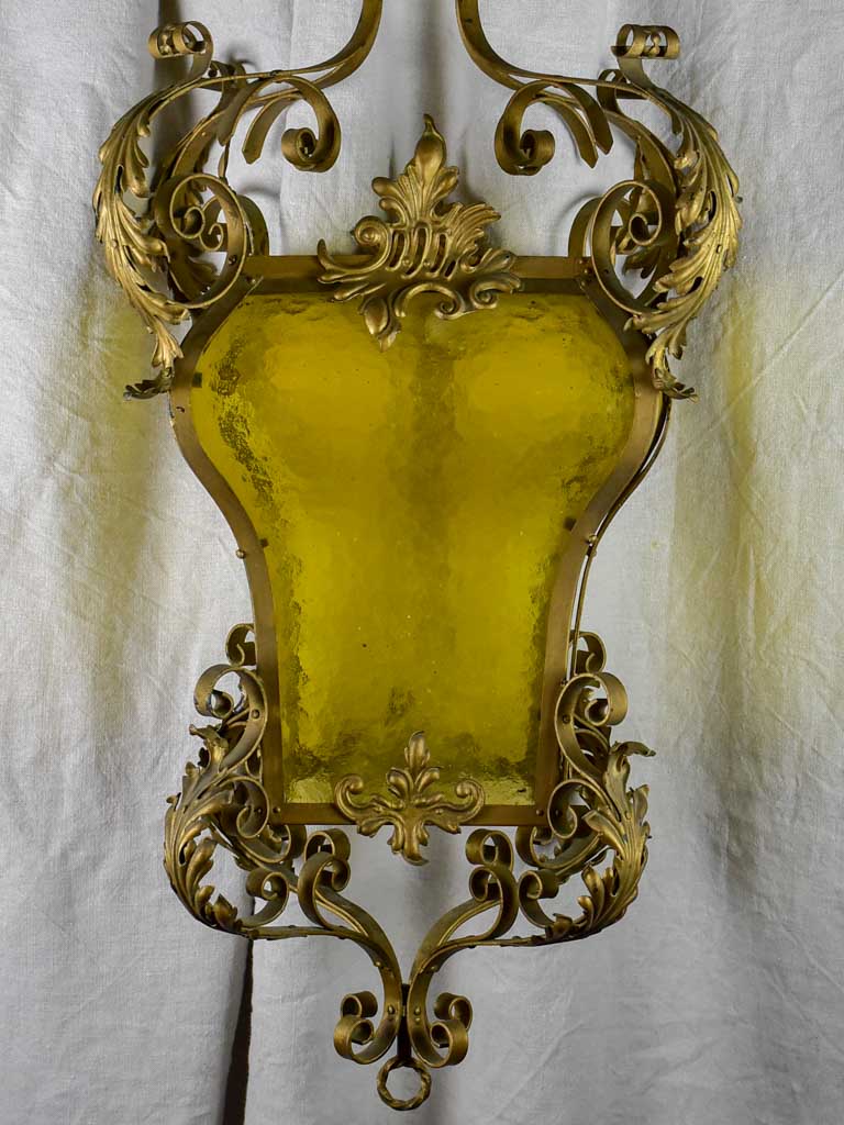 Very large mid century lantern