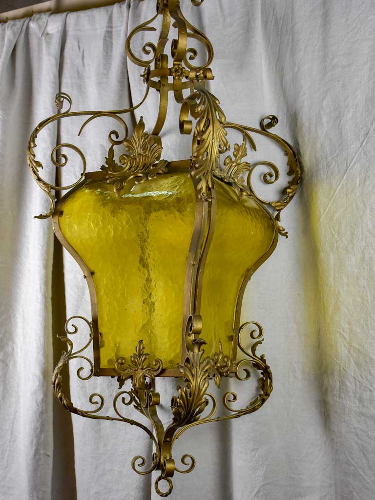 Very large mid century lantern