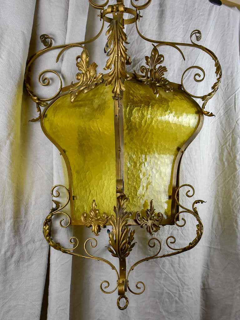 Very large mid century lantern