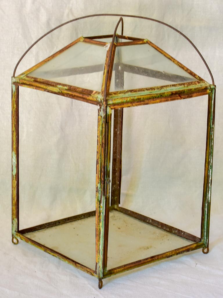 RESERVED Rustic 19th Century French lantern 15¾"