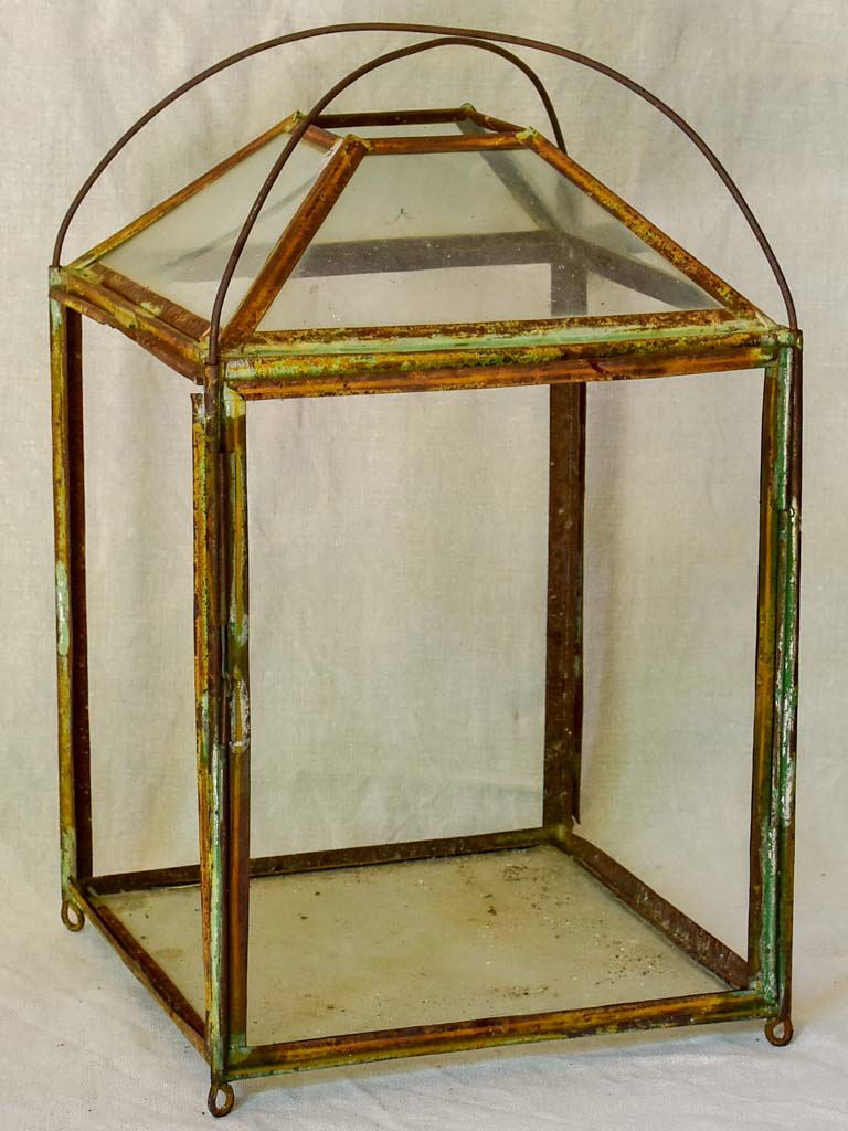 RESERVED Rustic 19th Century French lantern 15¾"
