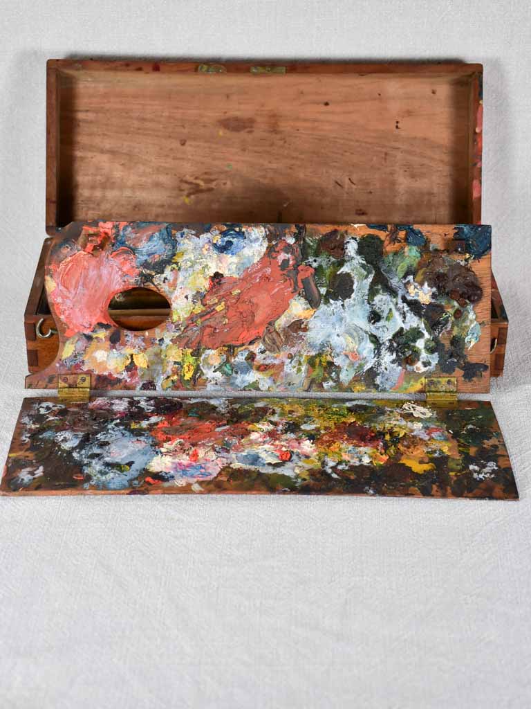 Antique French  artist's paint box