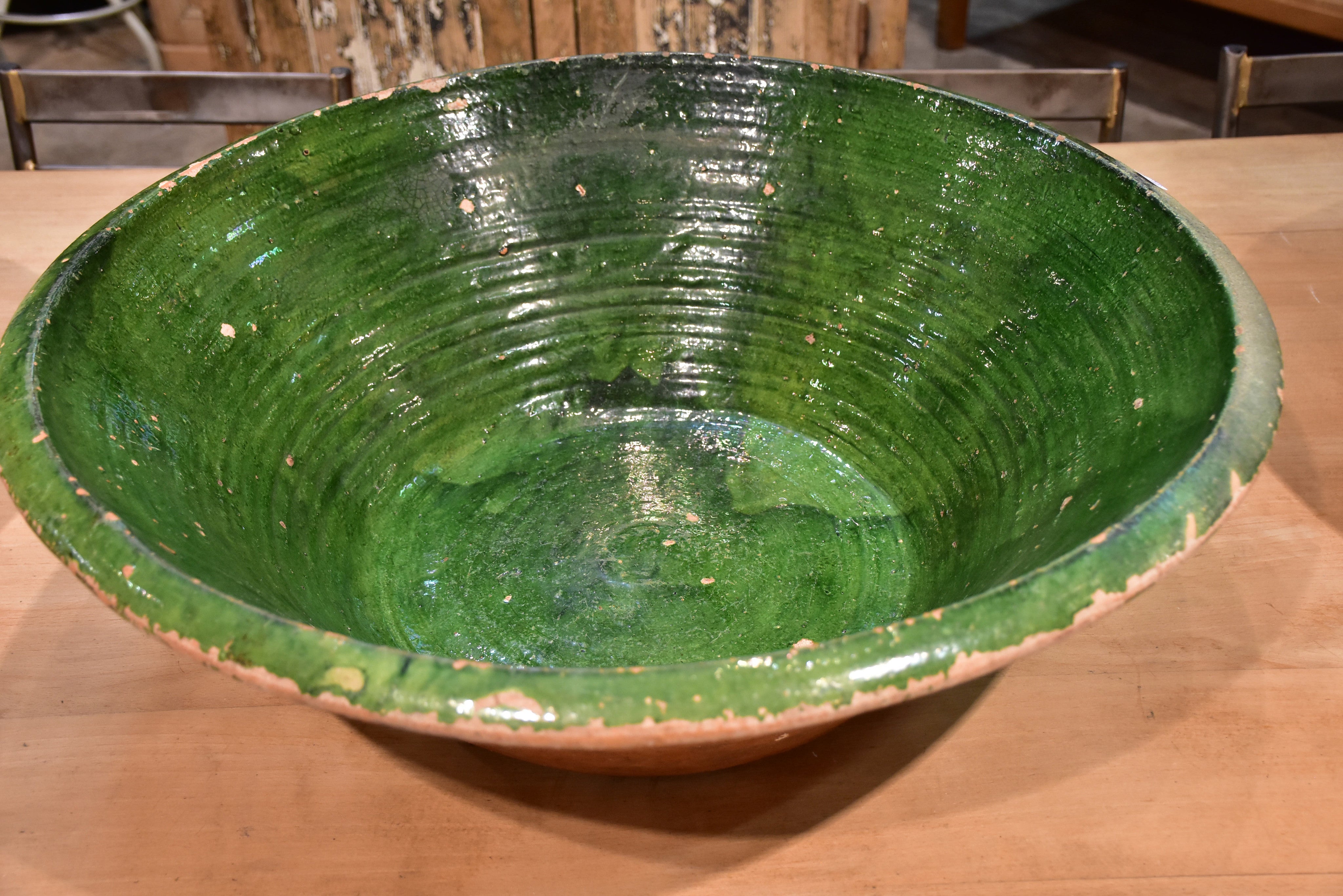 Extra large Provençal preserving bowls