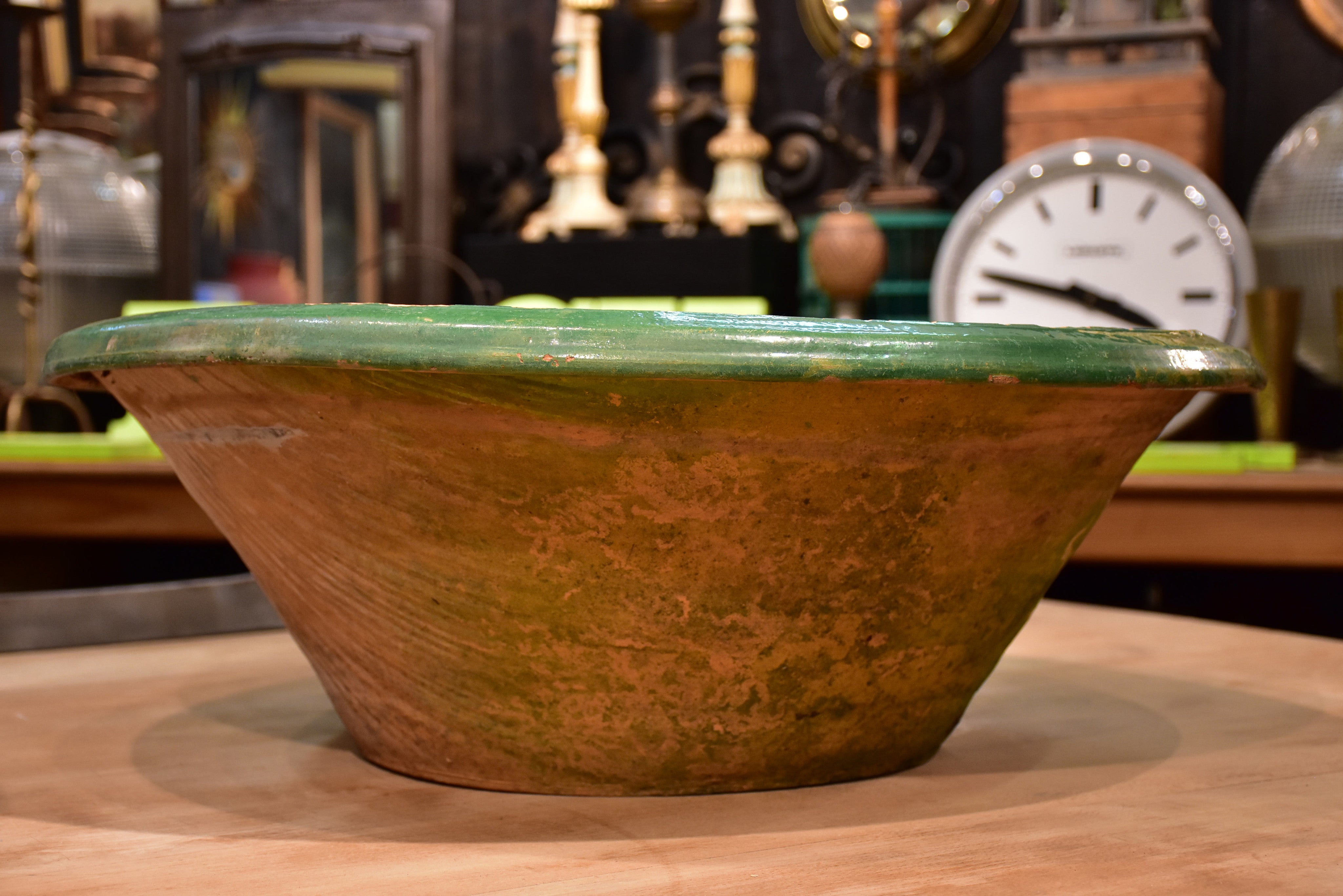 Extra large Provençal preserving bowls