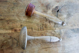 Two vintage French wooden pestles