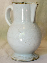 Rustic earthenware Century oil pitcher - 19th Century Huile #3
