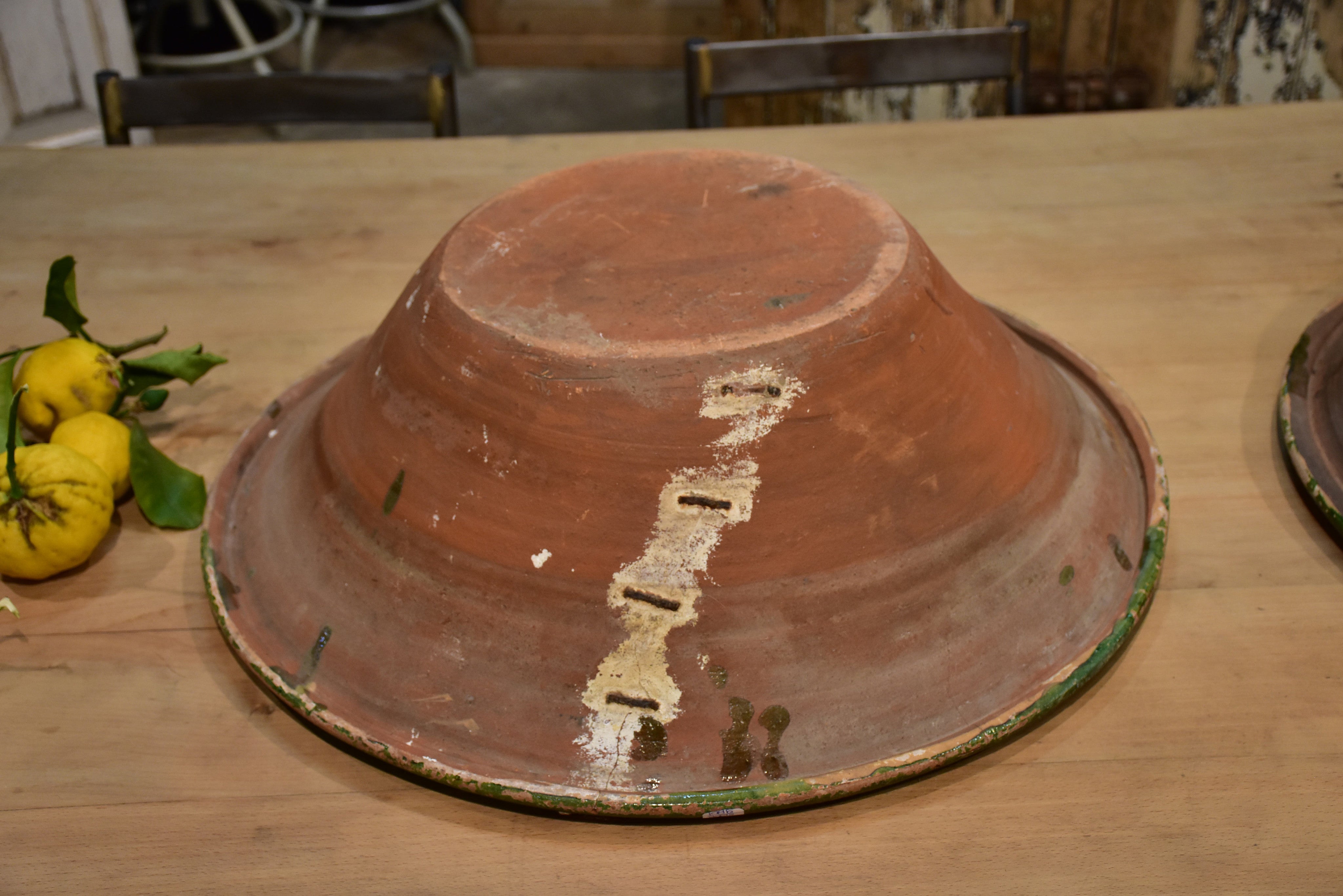Extra large Provençal preserving bowls