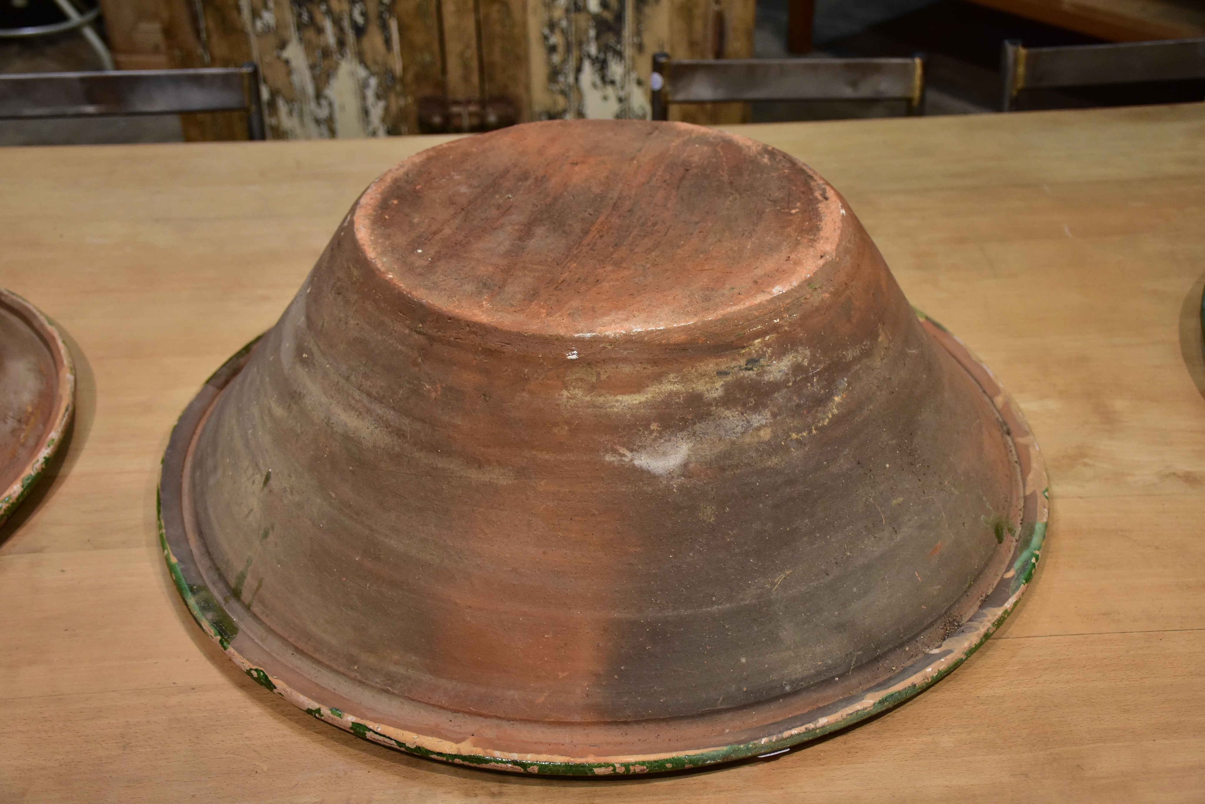 Extra large Provençal preserving bowls