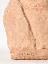 Terra cotta sculpture of Georges Clémenceau – Albert Spinelli