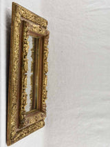 Exquisite Gold Gesso Mirror Antique