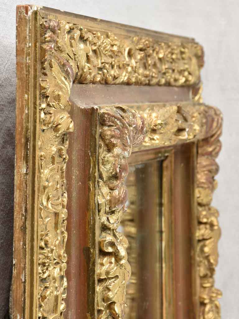 Luxurious 19th Century Gesso Mirror