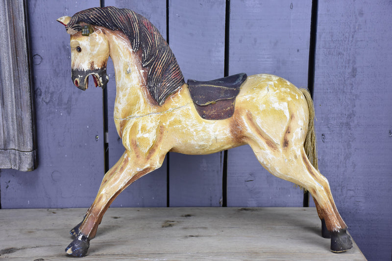 Antique French toy horse