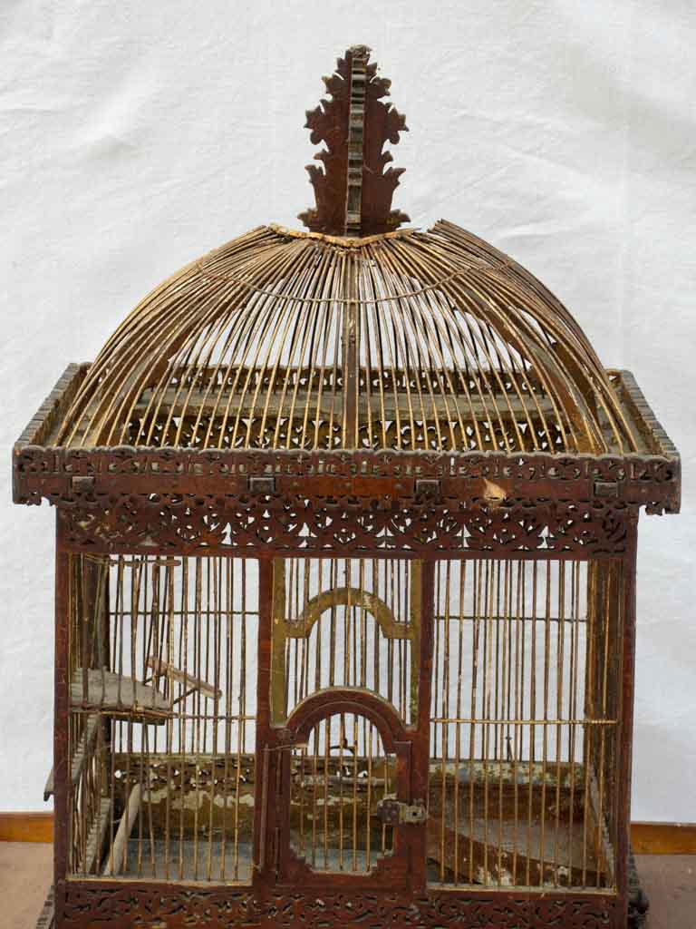 Grand French birdcage from the 19th century