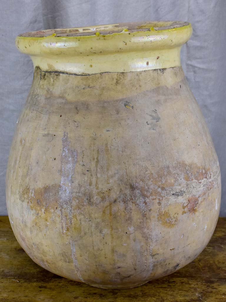 Small 19th Century Biot jar - French olive jar 20¾"