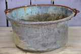 Vintage French copper bucket or chaudron
