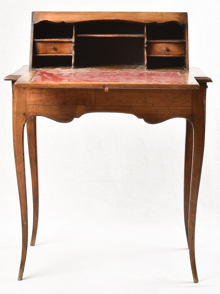 Petite Louis XV style roll back desk