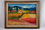 20th Century oil on canvas - Provence landscape - Anna Costa 23¼" x 29¼"