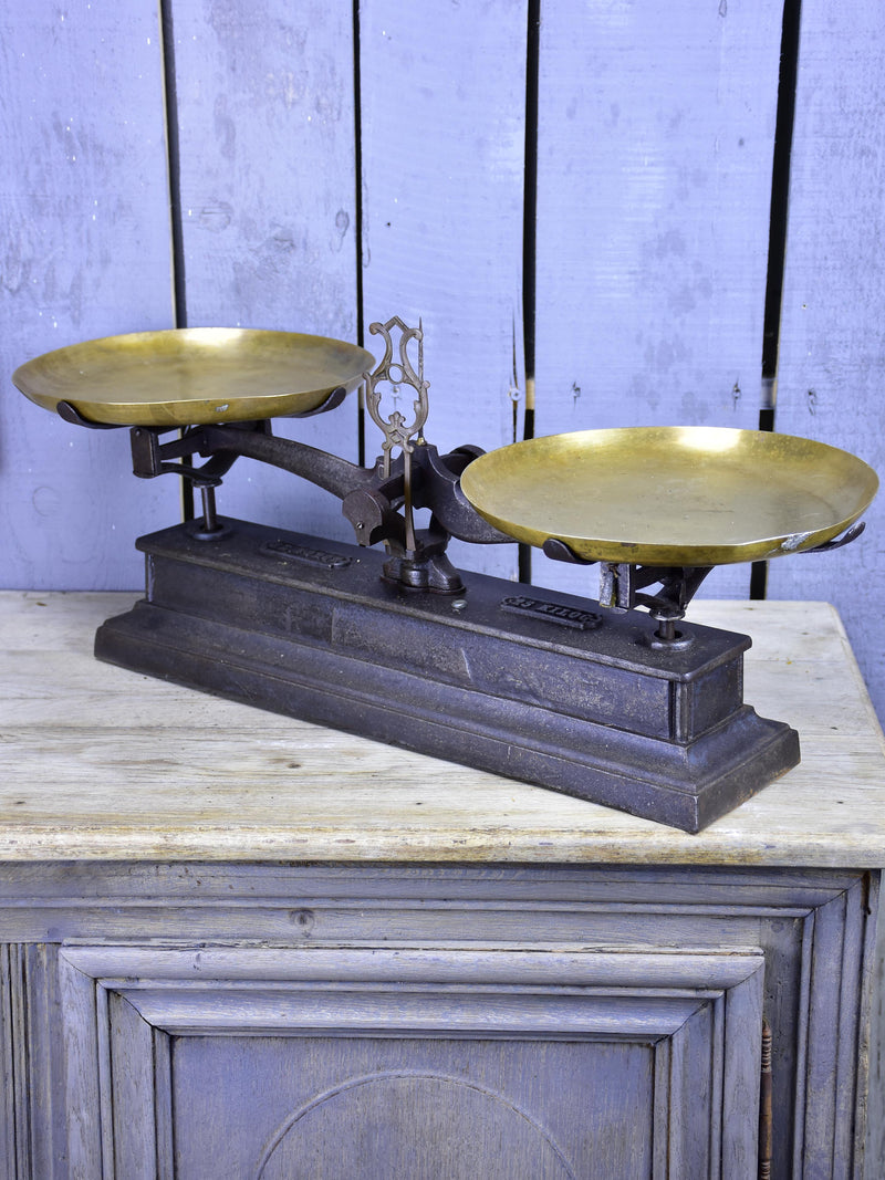 Antique French scales E.L Forge 25kg