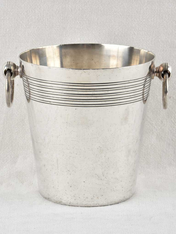 Vintage silver-plated 1940s champagne bucket