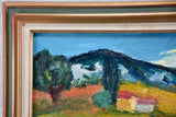 20th Century oil on canvas - Provence landscape - Anna Costa 23¼" x 29¼"