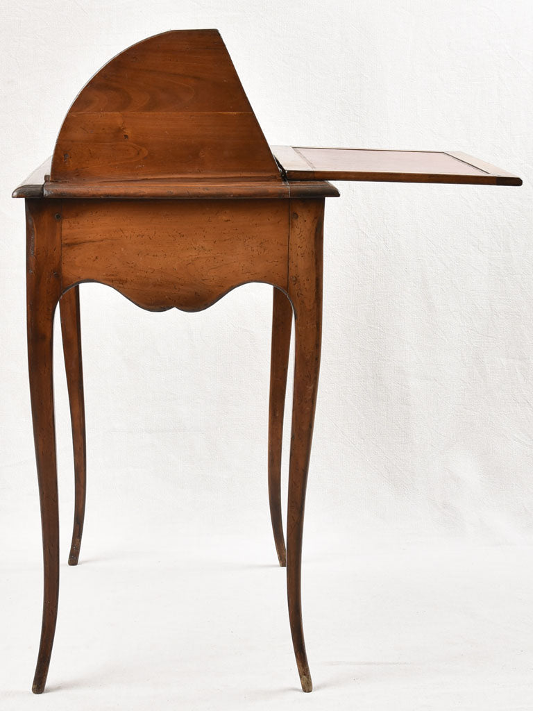 Petite Louis XV style roll back desk