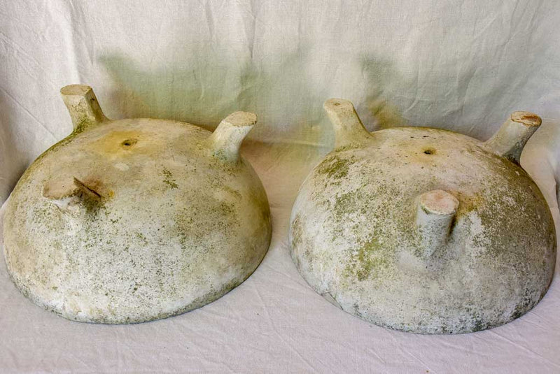 Pair of Willy Guhl cup shaped planters 19"