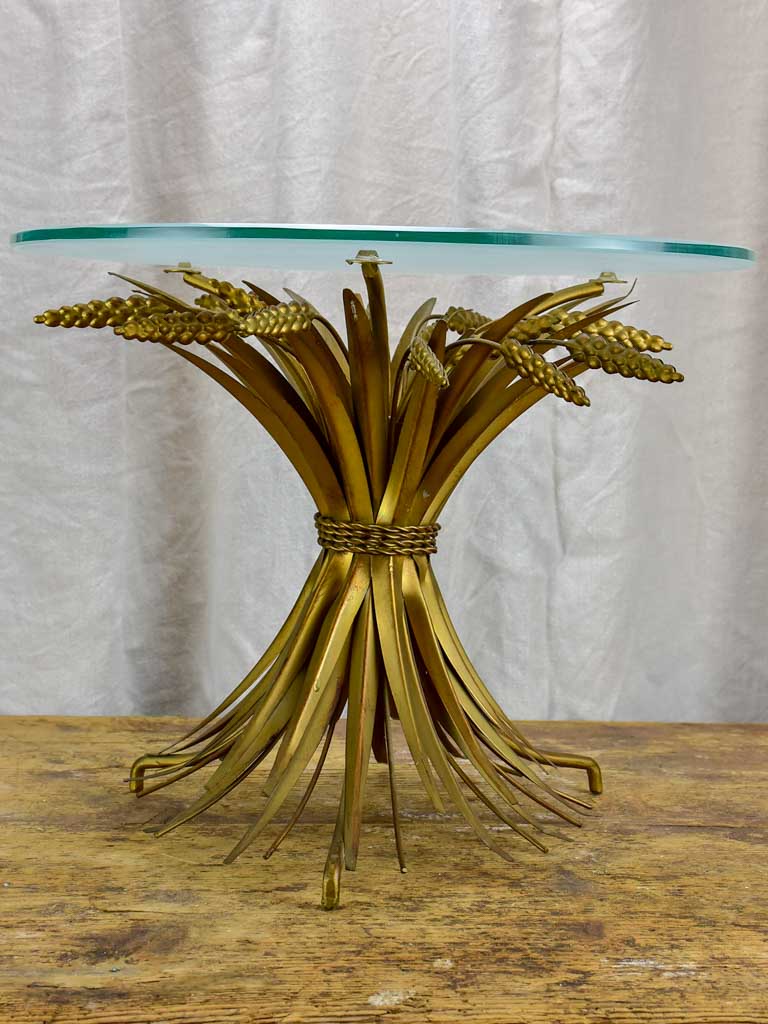 Pair of mid century wheatsheaf coffee tables - Coco Chanel