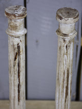 Artisan-made French candlesticks - column shaped