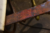 French marble top butcher's table