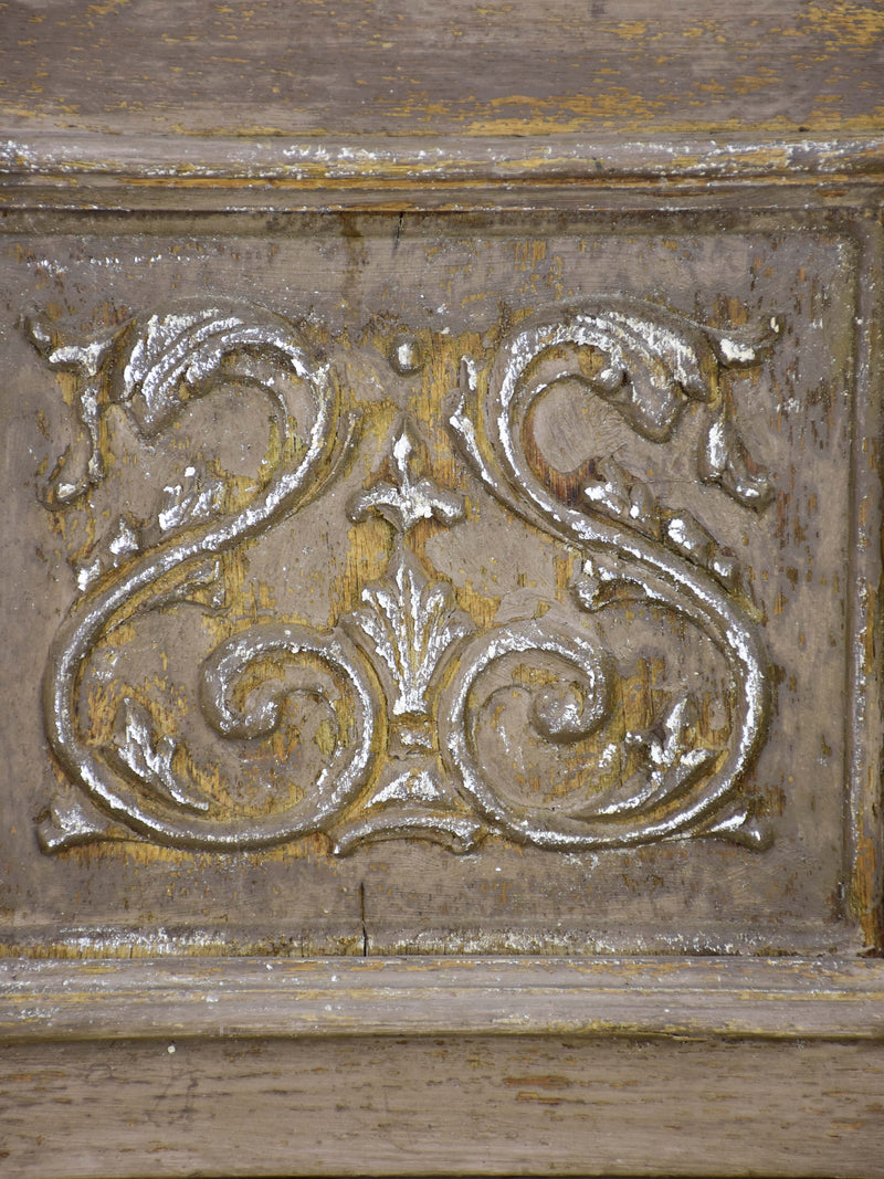 Pair of carved wall panels