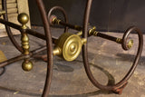 French marble top butcher's table