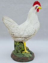 1960's French decorative garden hen