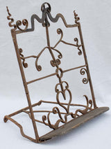 17th century French bible lectern - wrought iron