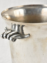 Shiny silver decorative 1950s Champagne Bucket