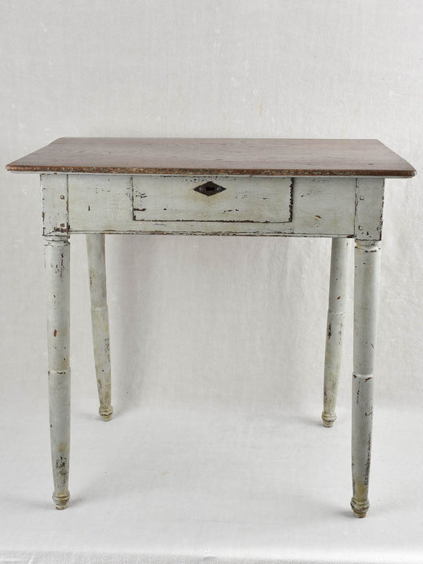 18th century waxed elm desk