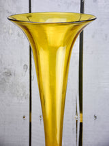 Large antique Italian glass vase