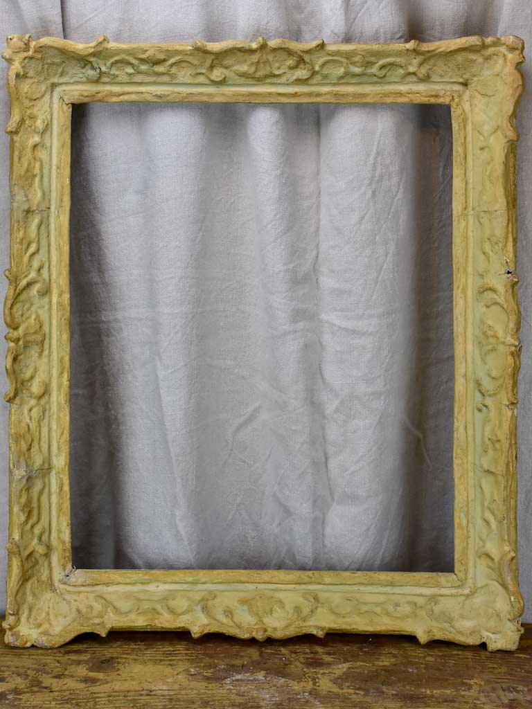 Napoleon III papier mache frame 20" x 24¾"