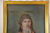 18th Century pastel of a Revolutionary leader 23¾" x 32¾"
